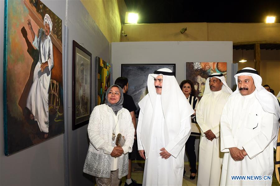 KUWAIT-KUWAIT CITY-PLASTIC ARTS EXHIBITION
