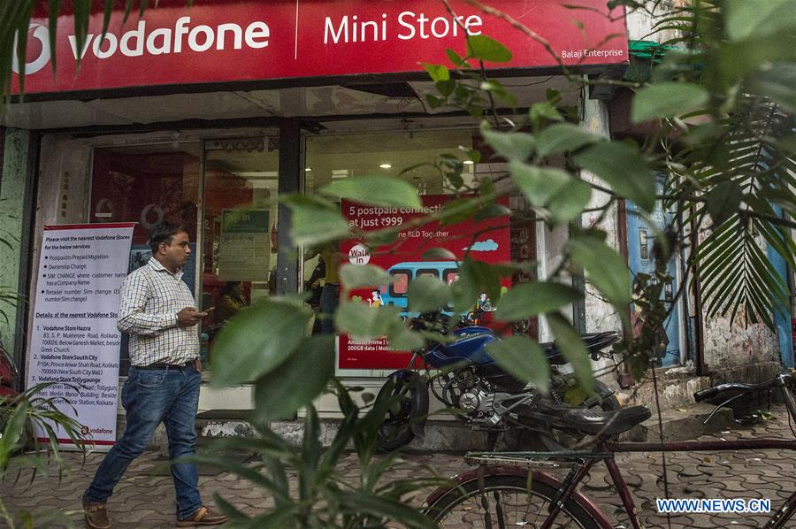 INDIA-KOLKATA-VODAFONE-IDEA STORES
