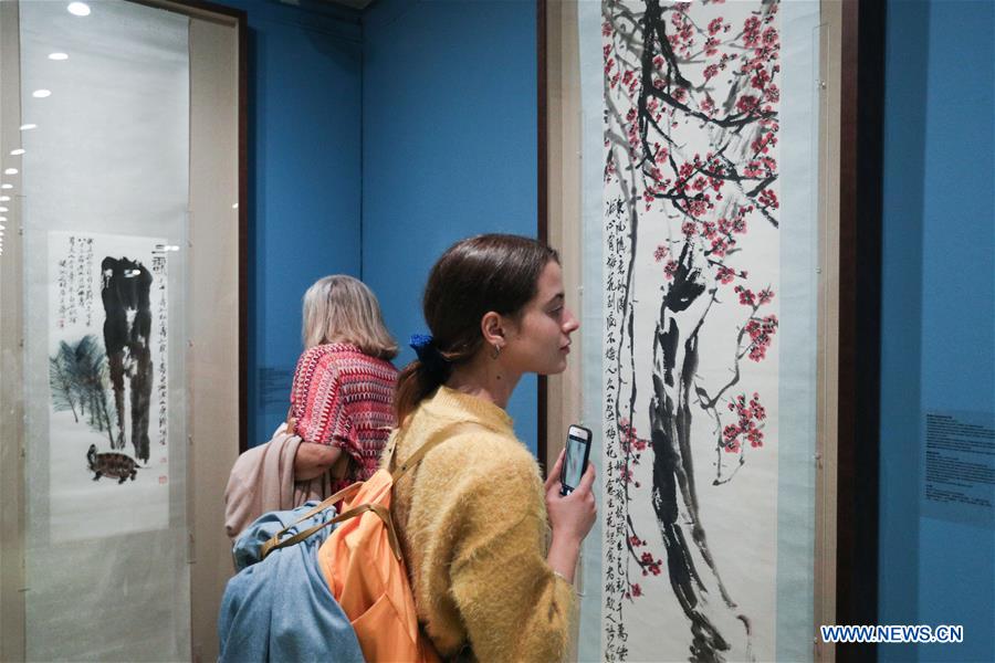 GREECE-ATHENS-CHINA-CULTURE-QI BAISHI-EXHIBITION