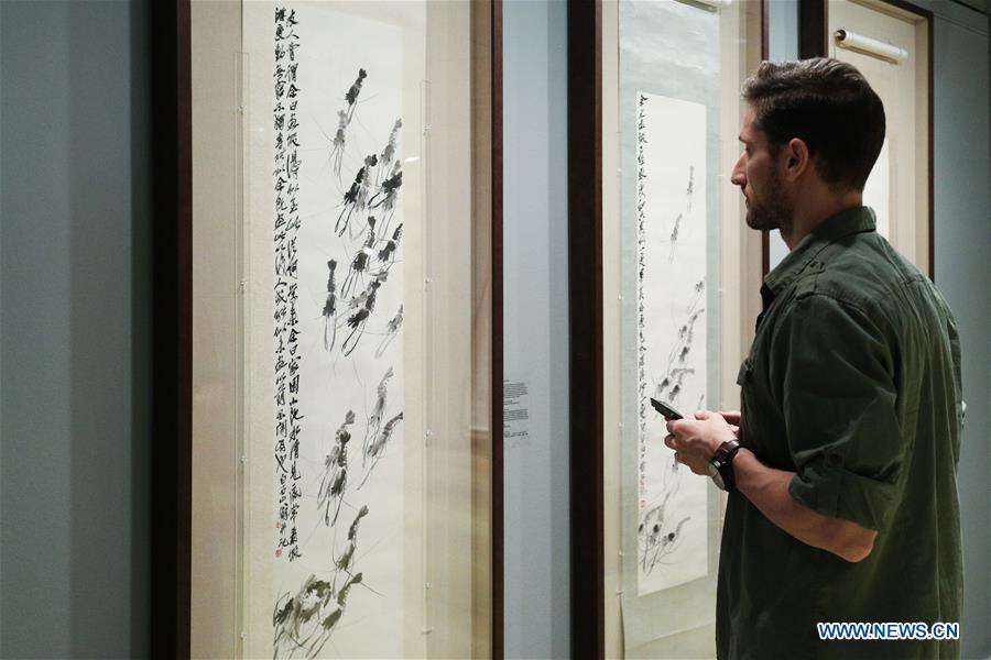 GREECE-ATHENS-CHINA-CULTURE-QI BAISHI-EXHIBITION