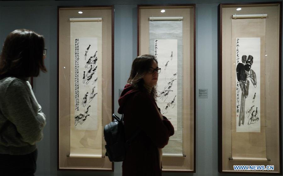 GREECE-ATHENS-CHINA-CULTURE-QI BAISHI-EXHIBITION