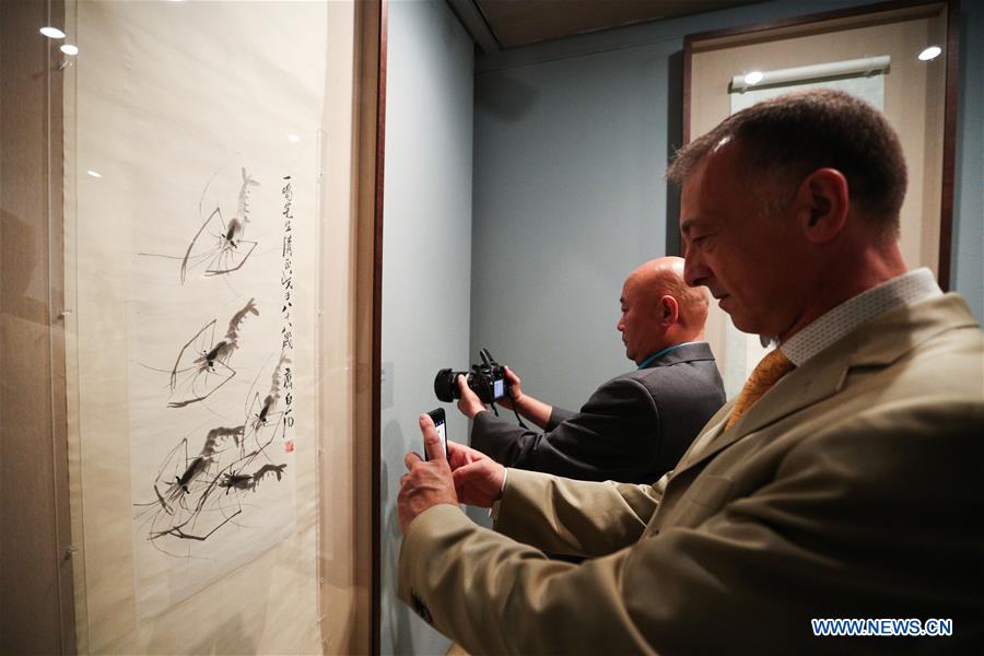 GREECE-ATHENS-CHINA-CULTURE-QI BAISHI-EXHIBITION