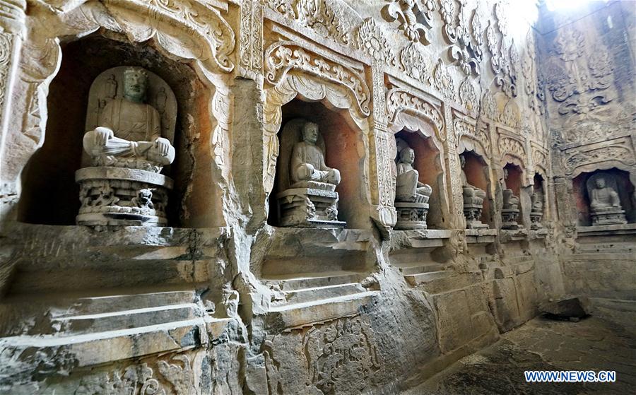 CHINA-HEBEI-HANDAN-XIANGTANGSHAN GROTTO (CN)