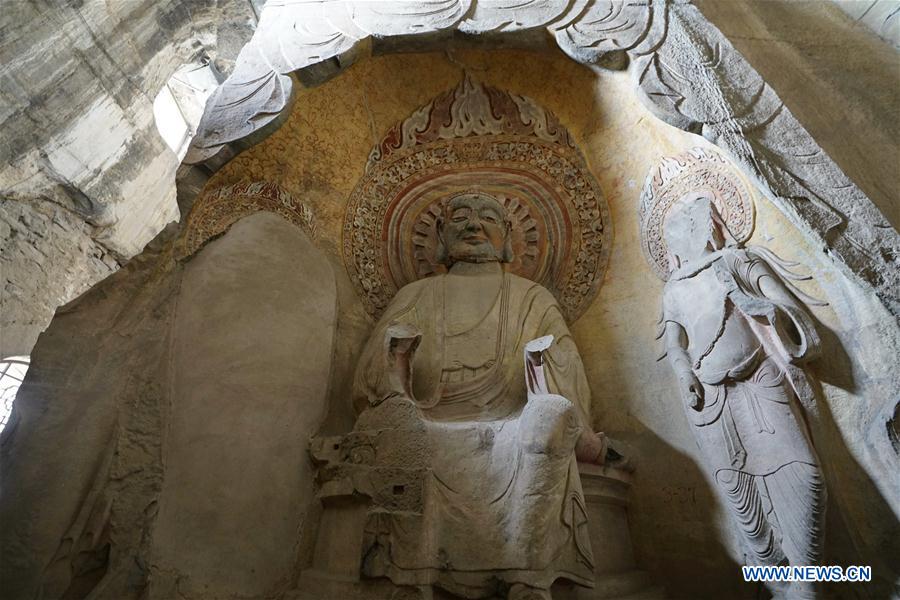 CHINA-HEBEI-HANDAN-XIANGTANGSHAN GROTTO (CN)