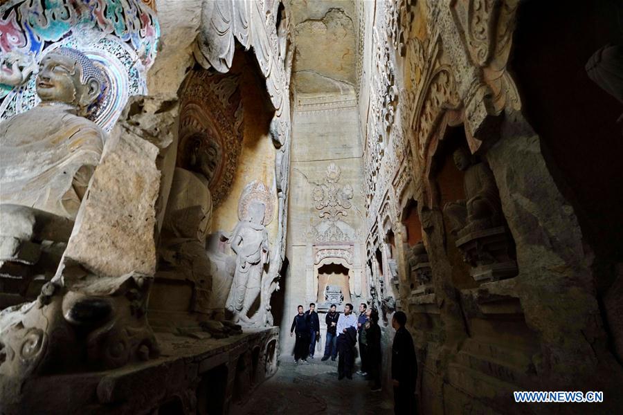 CHINA-HEBEI-HANDAN-XIANGTANGSHAN GROTTO (CN)