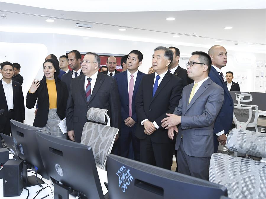 EGYPT-CHINA-WANG YANG-VISIT