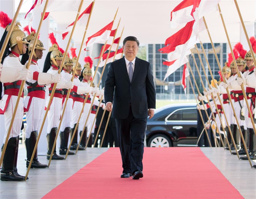 China Ready to Achieve Common Prosperity with Brazil: Xi