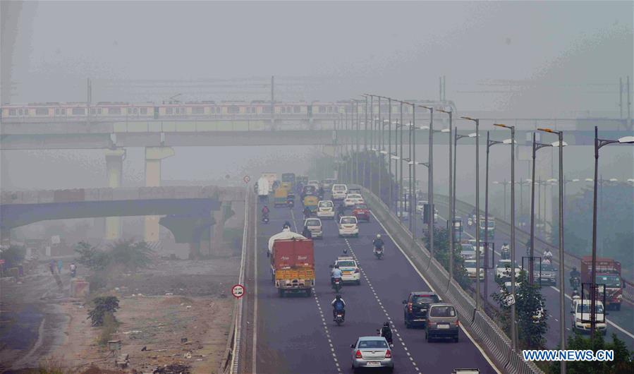 INDIA-NEW DELHI-AIR POLLUTION