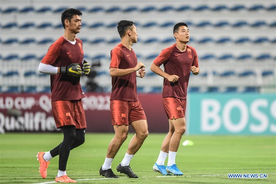 (SP)UAE-DUBAI-SOCCER-2022 FIFA WORLD CUP QUALIFIER-GROUP A-CHINA