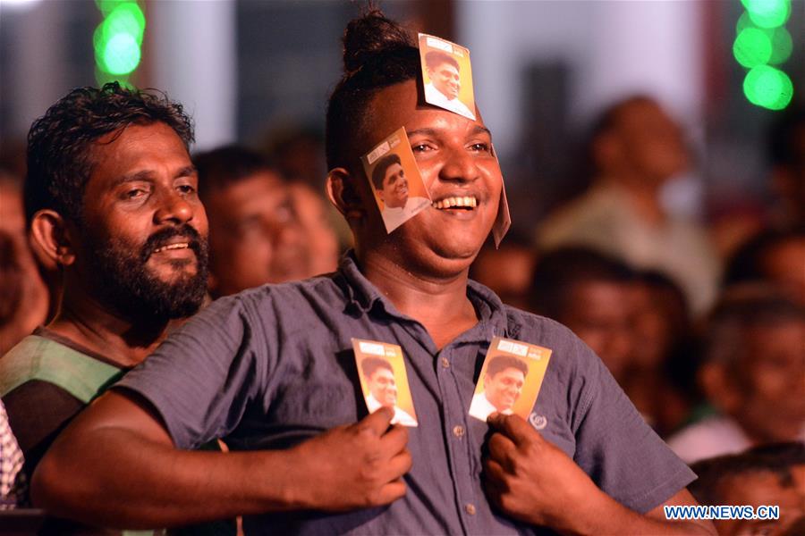 SRI LANKA-COLOMBO-PRESIDENCIAL ELECTION-FINAL RALLY