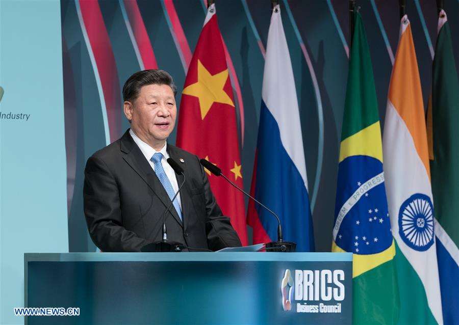 Xi Urges Business Sector's Active Participation in BRICS Cooperation
