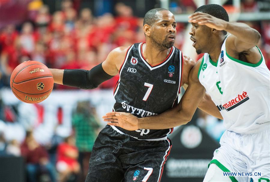 (SP)LITHUANIA-VILNIUS-BASKETBALL-EUROCUP-RYTAS VILNIUS VS LIMOGES CSP