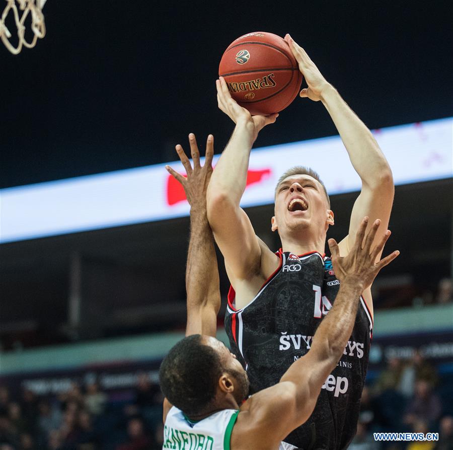 (SP)LITHUANIA-VILNIUS-BASKETBALL-EUROCUP-RYTAS VILNIUS VS LIMOGES CSP