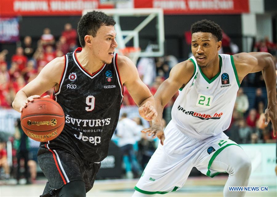 (SP)LITHUANIA-VILNIUS-BASKETBALL-EUROCUP-RYTAS VILNIUS VS LIMOGES CSP