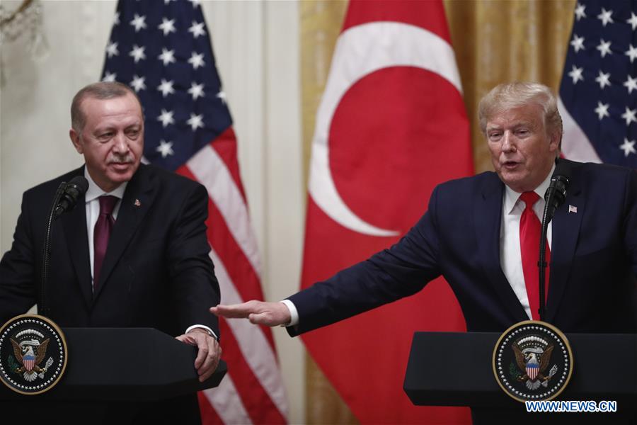 U.S.-WASHINGTON D.C.-TRUMP-TURKISH PRESIDENT-PRESS CONFERENCE