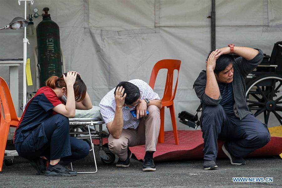 PHILIPPINES-PASIG CITY-EARTHQUAKE DRILL