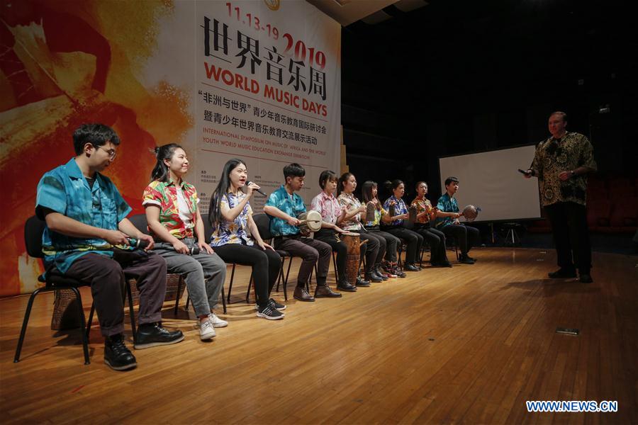 CHINA-BEIJING-SYMPOSIUM-MUSIC EDUCATION EXCHANGE EXHIBITION (CN)