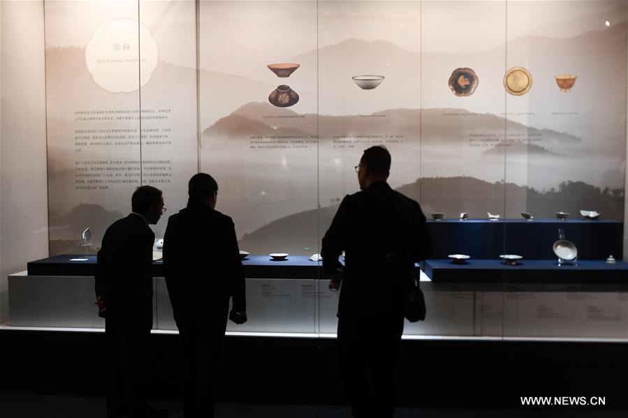 CHINA-ZHEJIANG-CIXI-YUE KILN-CELADON PORCELAIN-EXHIBITION (CN)