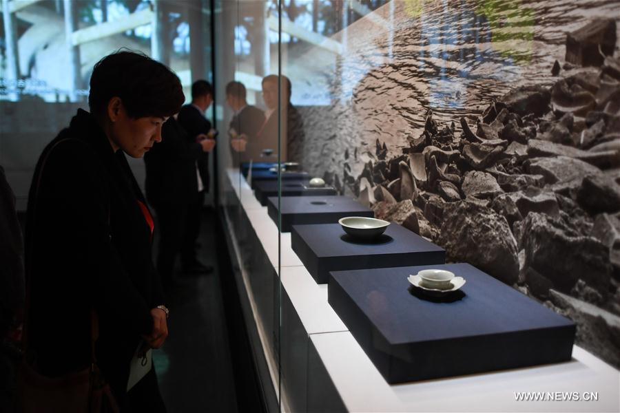 CHINA-ZHEJIANG-CIXI-YUE KILN-CELADON PORCELAIN-EXHIBITION (CN)