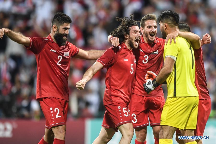 (SP)UAE-DUBAI-SOCCER-2022 FIFA WORLD CUP QUALIFIER-GROUP A- CHINA VS SYRIA