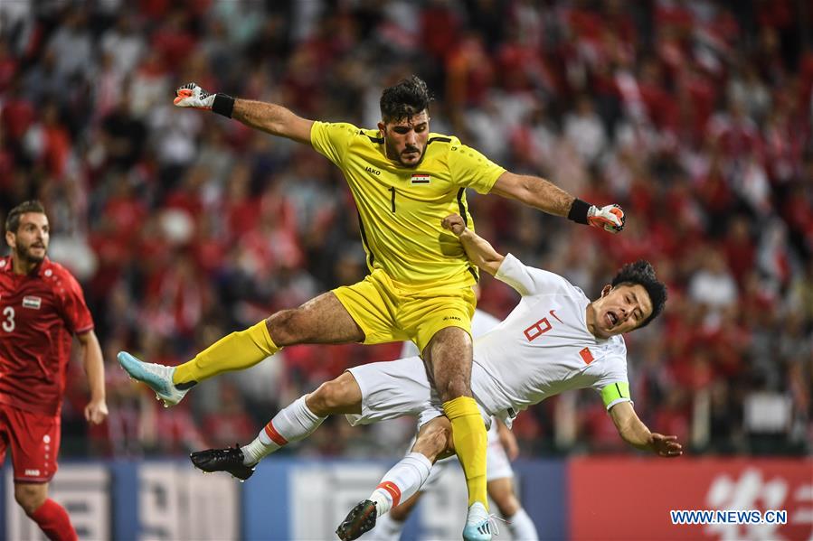 (SP)UAE-DUBAI-SOCCER-2022 FIFA WORLD CUP QUALIFIER-GROUP A- CHINA VS SYRIA