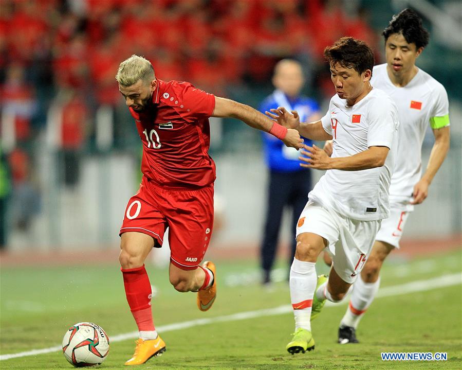 (SP)UAE-DUBAI-SOCCER-2022 FIFA WORLD CUP QUALIFIER-GROUP A- CHINA VS SYRIA