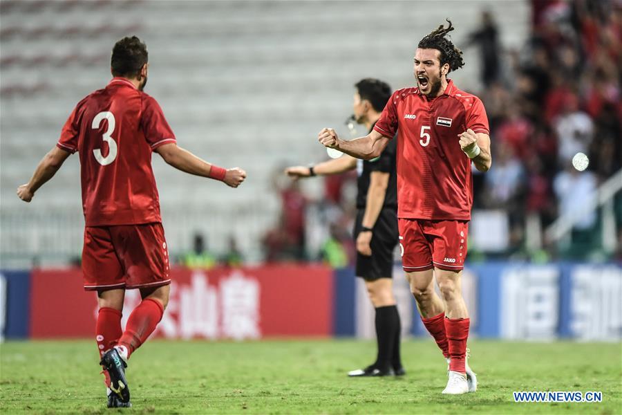 (SP)UAE-DUBAI-SOCCER-2022 FIFA WORLD CUP QUALIFIER-GROUP A- CHINA VS SYRIA