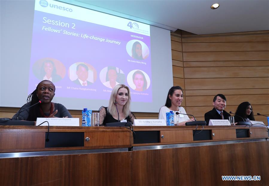 FRANCE-PARIS-UNESCO-CHINA-GREAT WALL FELLOWSHIPS PROGRAM 