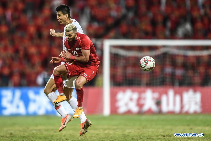 (SP)UAE-DUBAI-SOCCER-2022 FIFA WORLD CUP QUALIFIER-GROUP A-CHINA VS SYRIA