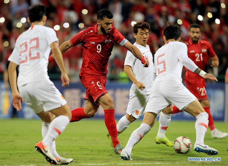 (SP)UAE-DUBAI-SOCCER-2022 FIFA WORLD CUP QUALIFIER-GROUP A- CHINA VS SYRIA