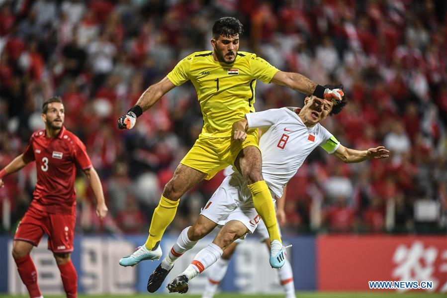 (SP)UAE-DUBAI-SOCCER-2022 FIFA WORLD CUP QUALIFIER-GROUP A- CHINA VS SYRIA