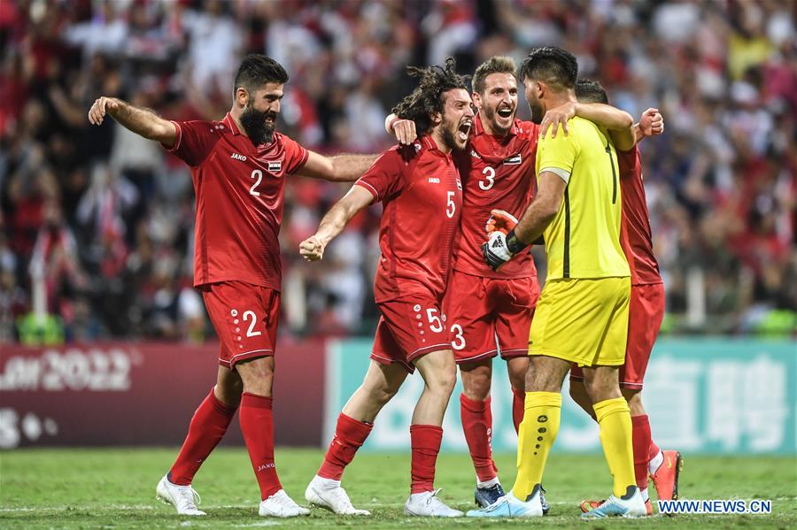 (SP)UAE-DUBAI-SOCCER-2022 FIFA WORLD CUP QUALIFIER-GROUP A- CHINA VS SYRIA