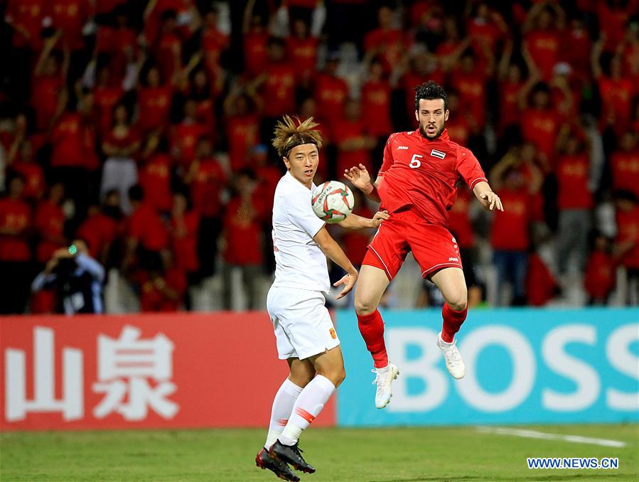 (SP)UAE-DUBAI-SOCCER-2022 FIFA WORLD CUP QUALIFIER-GROUP A- CHINA VS SYRIA
