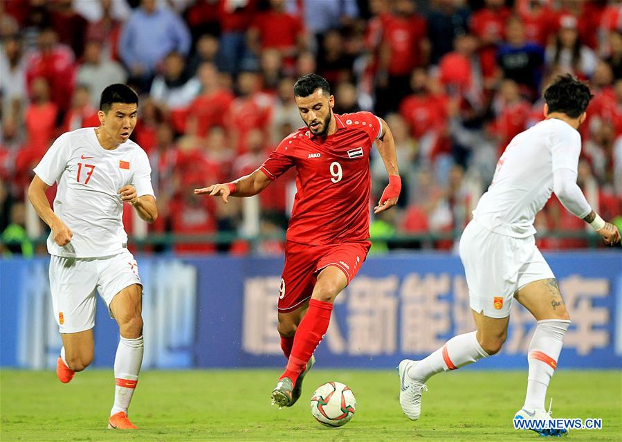 (SP)UAE-DUBAI-SOCCER-2022 FIFA WORLD CUP QUALIFIER-GROUP A- CHINA VS SYRIA