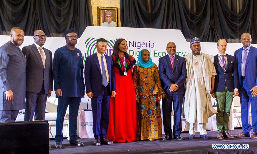 NIGERIA-ABUJA-DIGITAL ECONOMY-JACK MA-VISIT