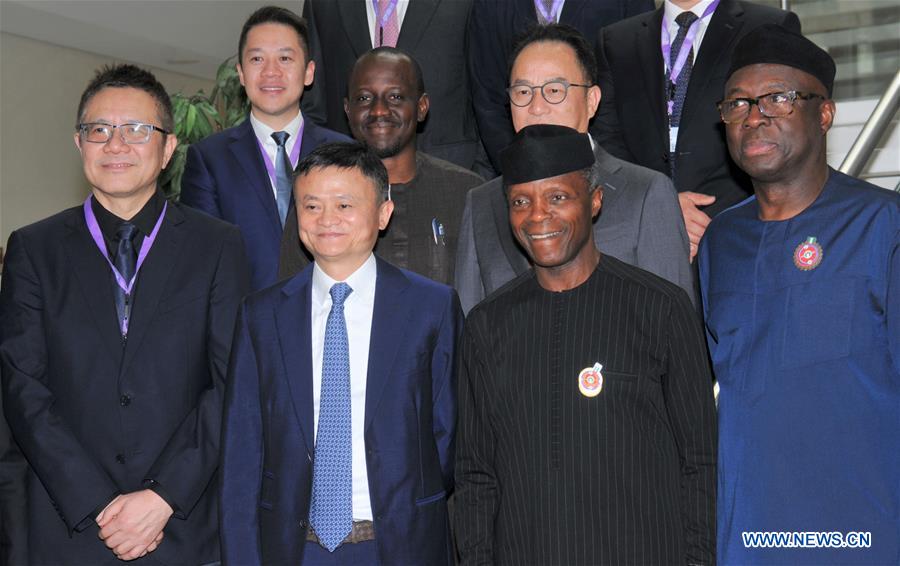 NIGERIA-ABUJA-DIGITAL ECONOMY-JACK MA-VISIT