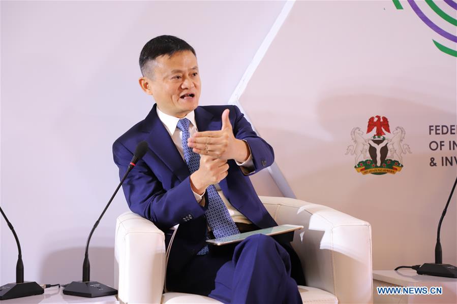 NIGERIA-ABUJA-DIGITAL ECONOMY-JACK MA-VISIT