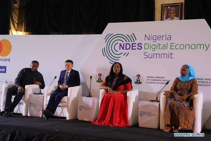 NIGERIA-ABUJA-DIGITAL ECONOMY-JACK MA-VISIT