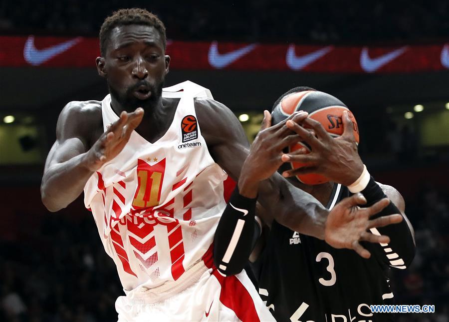 (SP)SERBIA-BELGRADE-BASKETBALL-EUROLEAGUE-CRVENA ZVEZDA VS ASVEL