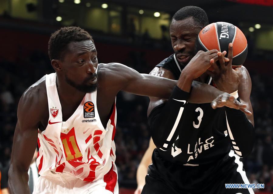 (SP)SERBIA-BELGRADE-BASKETBALL-EUROLEAGUE-CRVENA ZVEZDA VS ASVEL