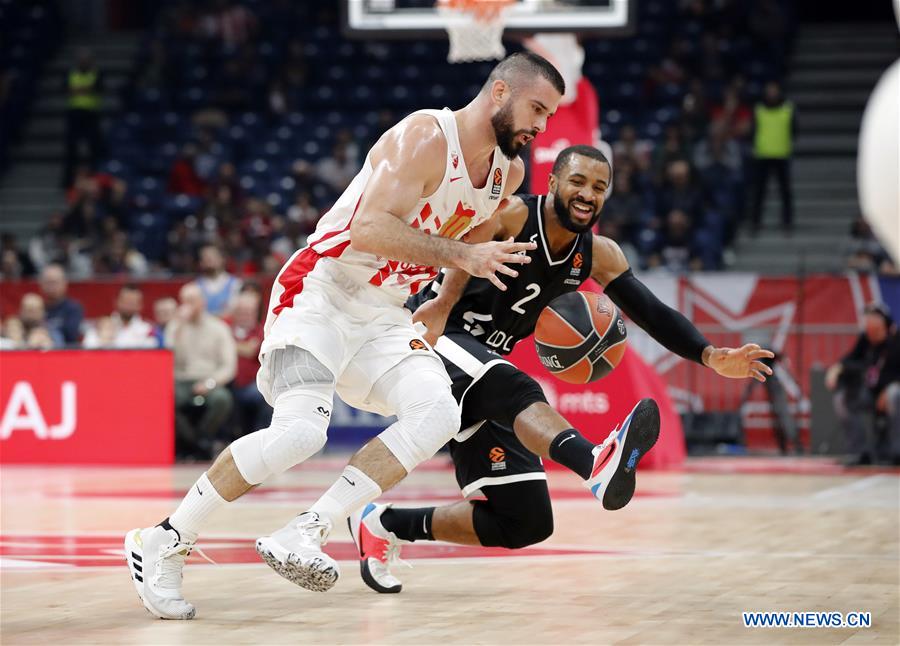 (SP)SERBIA-BELGRADE-BASKETBALL-EUROLEAGUE-CRVENA ZVEZDA VS ASVEL
