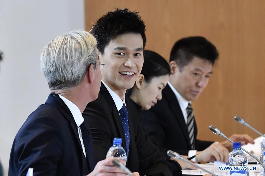(SP)SWITZERLAND-MONTREUX-SWIMMING-CAS HEARING-SUN YANG