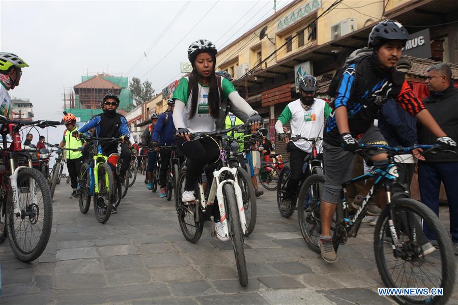 NEPAL-KATHMANDU-TOURISM-ULTIMATE HERITAGE CYCLE RALLY