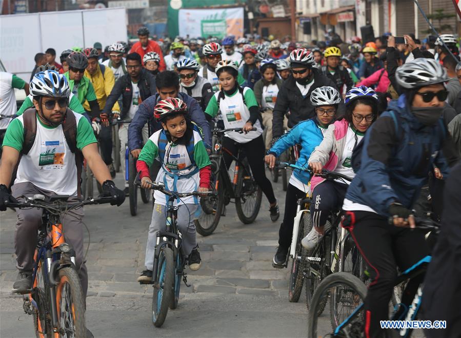 NEPAL-KATHMANDU-TOURISM-ULTIMATE HERITAGE CYCLE RALLY