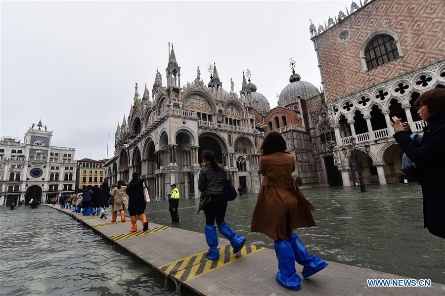 Venice In State Of Emergency After Severe Flood Xinhua English