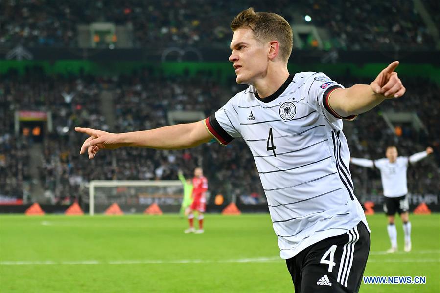 (SP)GERMANY-MONCHENGLADBACH-SOCCER-UEFA EURO 2020 QUALIFYING-GERMANY VS BELARUS