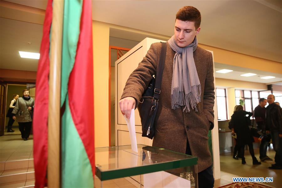 BELARUS-MINSK-PARLIAMENTARY ELECTIONS-VOTE
