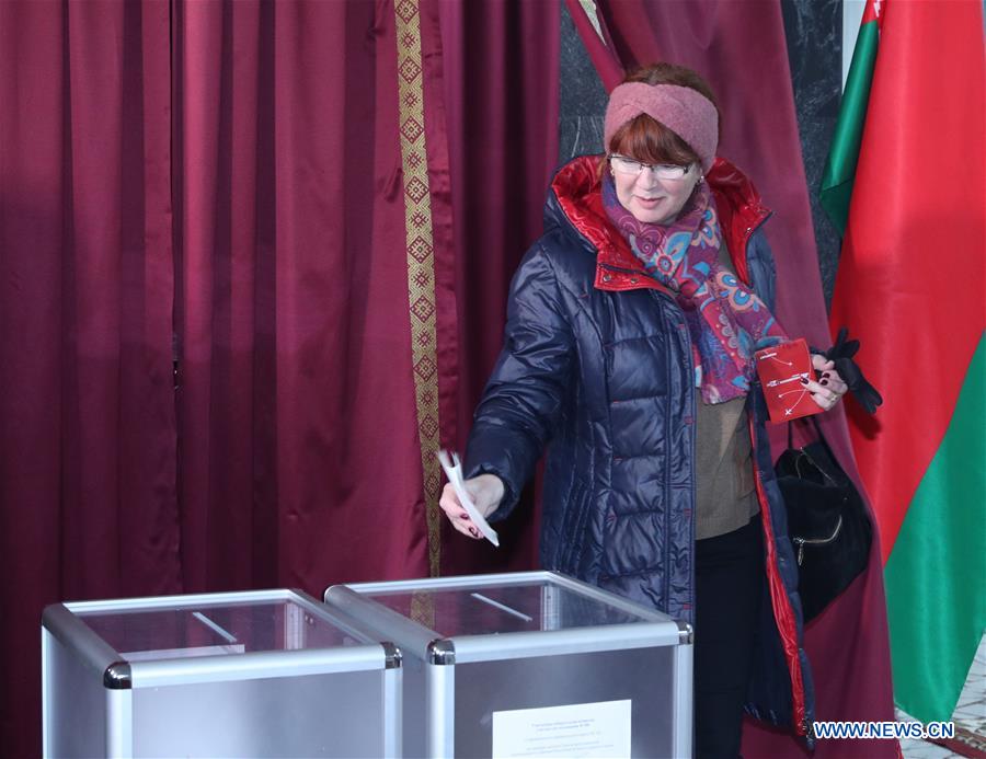 BELARUS-MINSK-PARLIAMENTARY ELECTIONS-VOTE