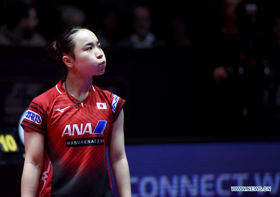 (SP)AUSTRIA-LINZ-TABLE TENNIS-ITTF WORLD TOUR-WOMEN'S SINGLES-FINAL