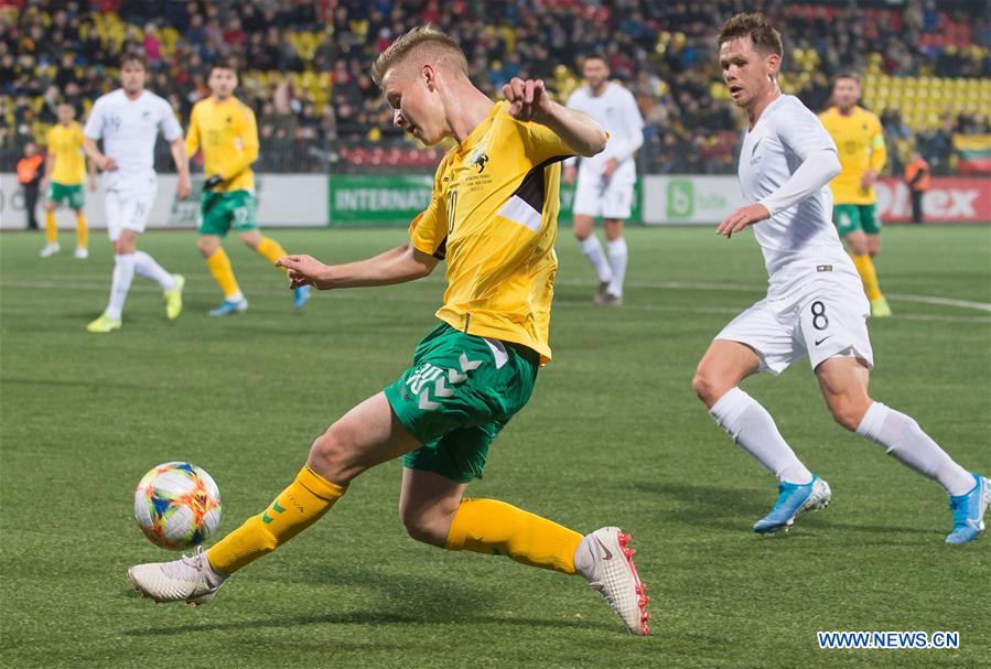 (SP)LITHUANIA-VILNIUS-FOOTBALL-FRIENDLY MATCH-LITHUANIA VS NEW ZEALAND